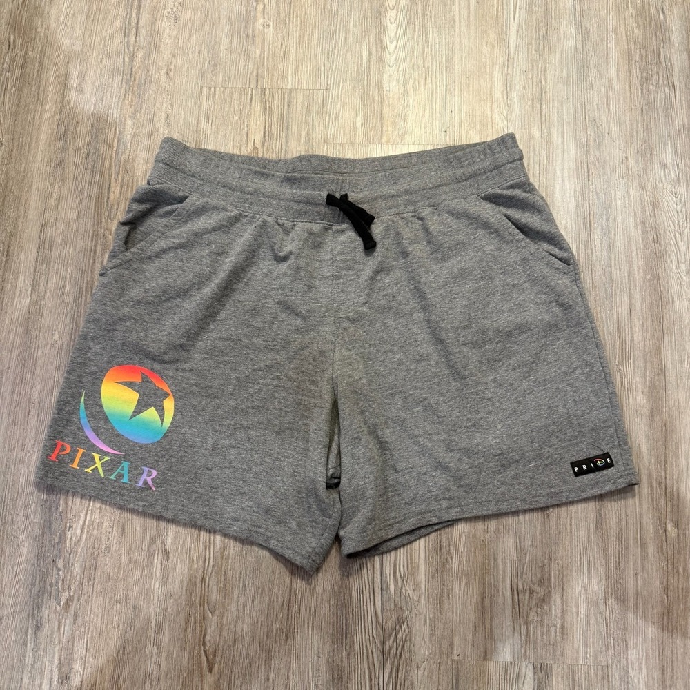 Disney Parks Adult XL Pride Collection Pixar Lounge Sweatshorts